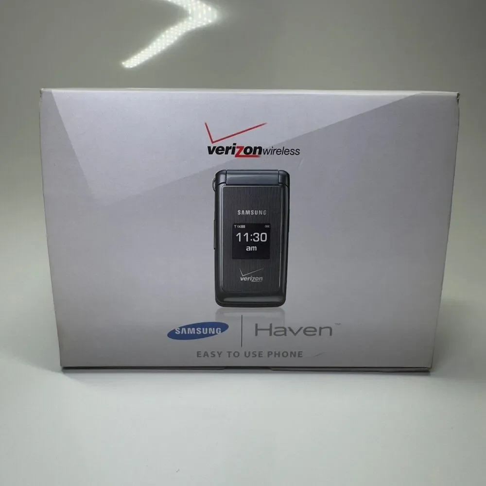 Samsung Haven Model SCHU320 Flip Phone Dark Gray